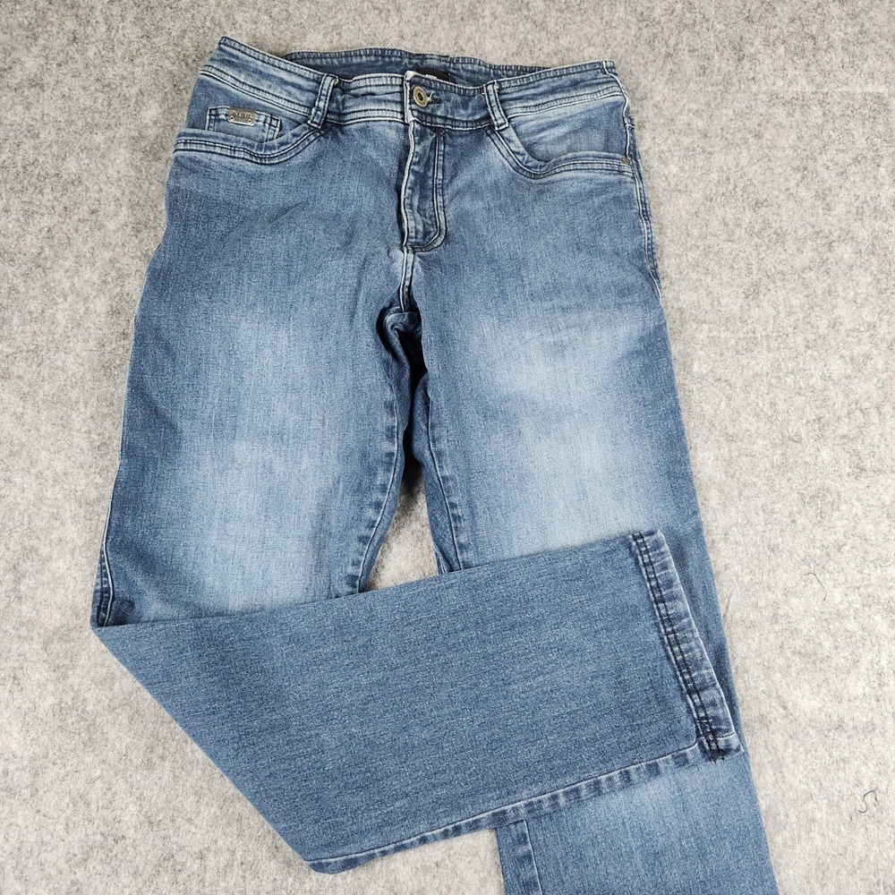 Kuhl Denim Klassik Jeans Men 34x32 Blue Indigo Outdoor Rugged Stretch Pants 5200